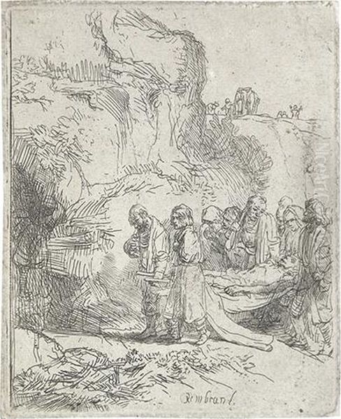 Christ Carried To The Tomb. - view 1