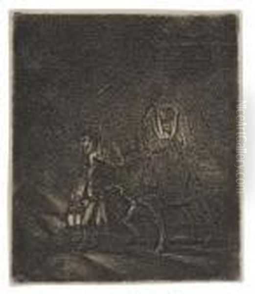 The Flight Into Egypt: A Night Piece. - view 1