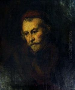 Old Man Dressed As Saint Paul