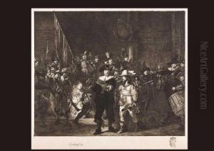 De Nachtwacht by Harmenszoon van Rijn Rembrandt