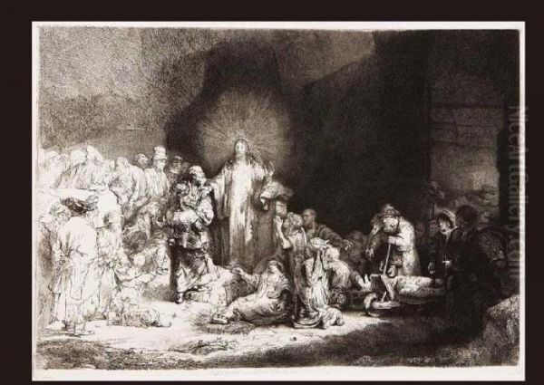 Christ Curing The Sick - view 1