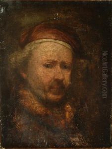 Self Portrait by Harmenszoon van Rijn Rembrandt