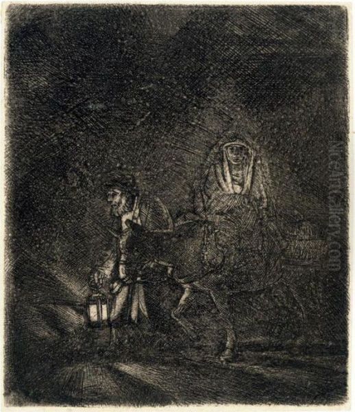 The Flight Into Egypt - view 1