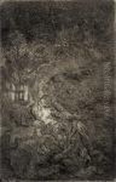 The Rest On The Flight Into Egypt - view 1