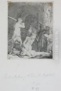 The Beheading Of St John The Baptist by Harmenszoon van Rijn Rembrandt