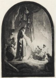 The Raising Of Lazarus: Large Plate