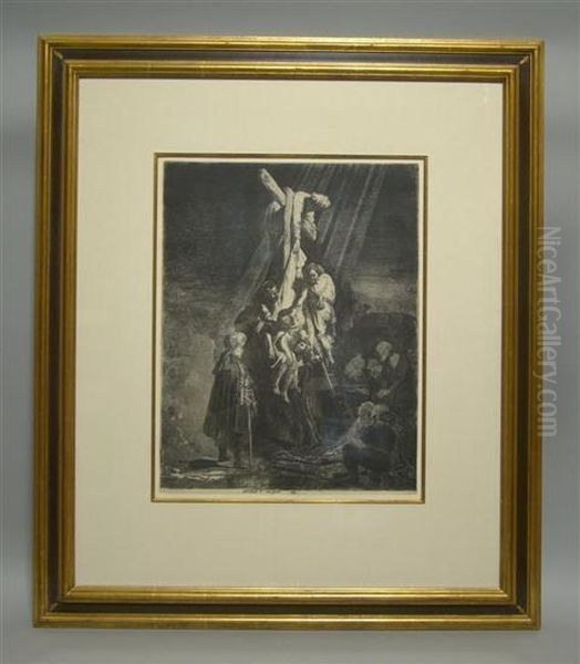 Descent From The Cross: Second Plate - view 1