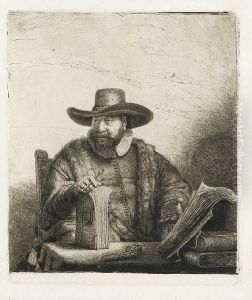 Cornelis Claesz. Anslo, Preacher (bartsch 271)