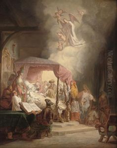 The Dormition Of The Virgin by Harmenszoon van Rijn Rembrandt