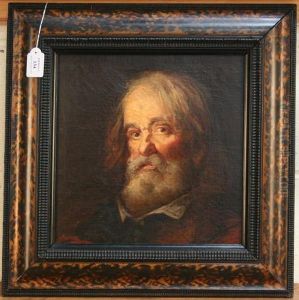 Head And Shoulders Portrait Of A Bearded Gentleman