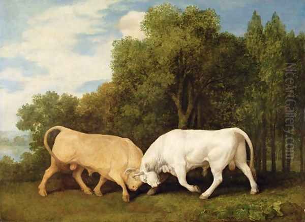 Bulls Fighting, 1786 - view 1