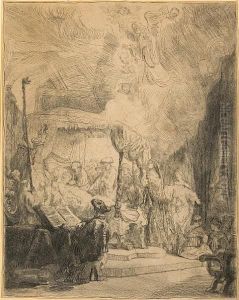 Death Of The Virgin by Harmenszoon van Rijn Rembrandt