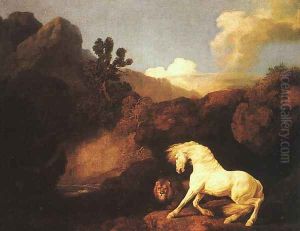 A Horse Frightened by a Lion 1770