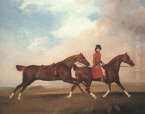 William Anderson with Two Saddle-horses 1793 - view 1