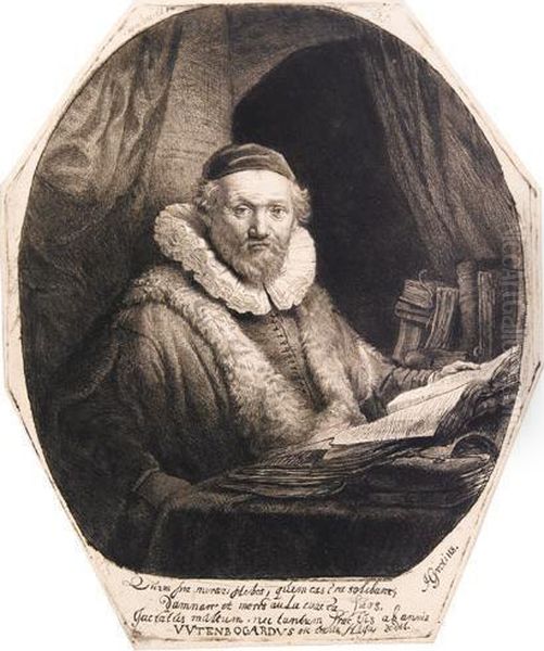 Jan Uytenbogaert, Preacher Of The Remonstrants. - view 1