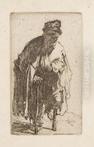 Der Stelzfus by Harmenszoon van Rijn Rembrandt