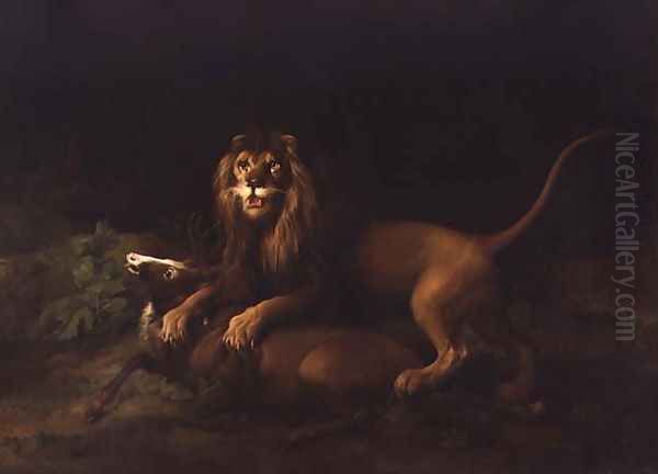 A Lion Attacking a Stag, c.1765 - view 1