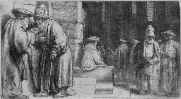 Jews In The Synagogue - view 1
