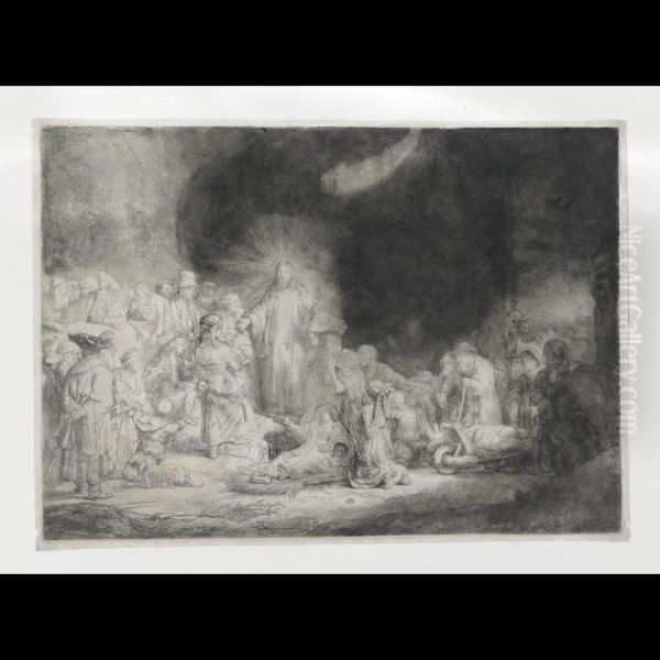 Christ Healing The Sick - view 1