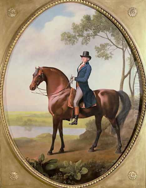 Warren Hastings on his Arabian Horse - view 1