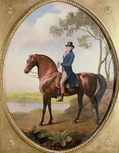 Warren Hastings on his Arabian Horse