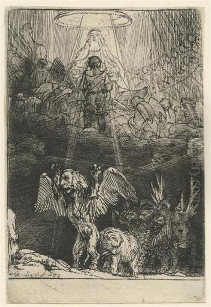 Daniel's Vision Of The Four Beasts - view 1