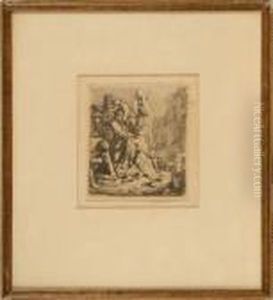 The Stoning Of Saint Stephen". Thread Margins. by Harmenszoon van Rijn Rembrandt