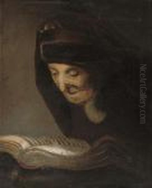 The Artist's Mother Reading - view 1