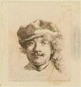 Self Portrait by Harmenszoon van Rijn Rembrandt