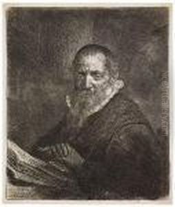Jan Cornelis Sylvius by Harmenszoon van Rijn Rembrandt