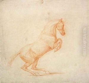 A Prancing Horse, facing right, 1790