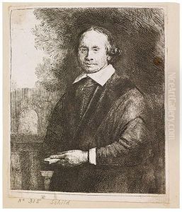 Jan Antonides Van Der Linden, Physician by Harmenszoon van Rijn Rembrandt