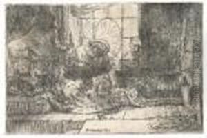 The Tribute Money by Harmenszoon van Rijn Rembrandt