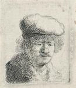 Self-portrait With Cap Pulled Forward