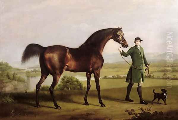 A Horse Belonging to the Rt. Honourable Lord Grosvenor called Bandy from his Crooked Leg, exh. 1763 - view 1
