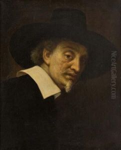 Herrenportrait Im Dreiviertelprofil by Harmenszoon van Rijn Rembrandt