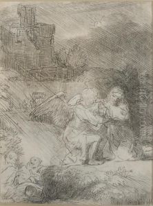 Untitled by Harmenszoon van Rijn Rembrandt