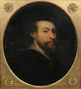 Two Portraits Of Gentlemen.