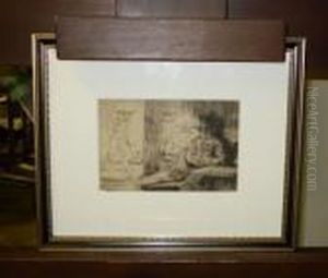 The Game Of Golf by Harmenszoon van Rijn Rembrandt