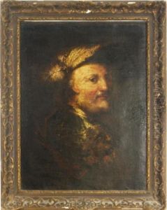 Head Of An Old Man by Harmenszoon van Rijn Rembrandt