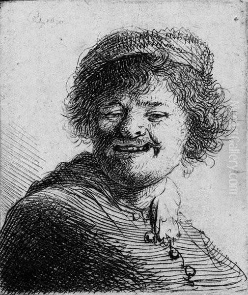 Rembrandt Lachend - view 1