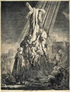 Descent From The Cross, Second Plate