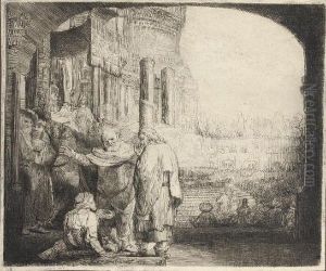 Peter And John Healing The Cripple At The Gate Of The Temple (b., Holl. 94; H. 301)