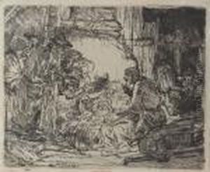 The Adoration Of The Shepherds: With The Lamp