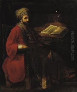 King David Reading The Holy Scripture