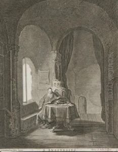 Saint Anastasius by Harmenszoon van Rijn Rembrandt