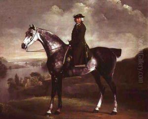 Joseph Smyth Esquire, Lieutenant of Whittlebury Forest, Northamptonshire, on a Dapple Grey Horse, c.1762-64 Joseph Smyth Esquire, Lieutenant of Whittlebury Forest, Northamptonshire, on a Dapple Grey Horse, c.1762-64