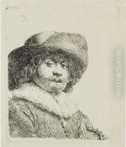 A Man In A Broad-brimmed Hat (b., Holl. 311; H. 158) A Man In A Broad-brimmed Hat (b., Holl. 311; H. 158)