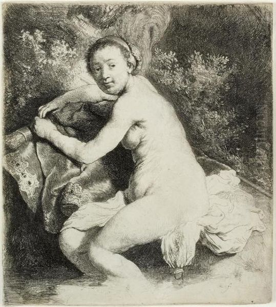 Diana At The Bath (b., Holl. 201; H. 42) - view 1