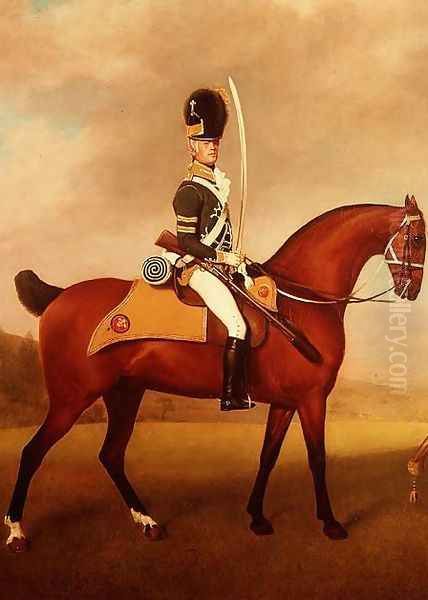 Detail from the Soldiers of the 10th Light Dragoons - view 1